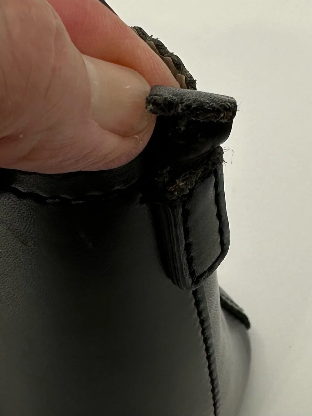 kate spade Black Scalloped-Edge Tote Bag Purse